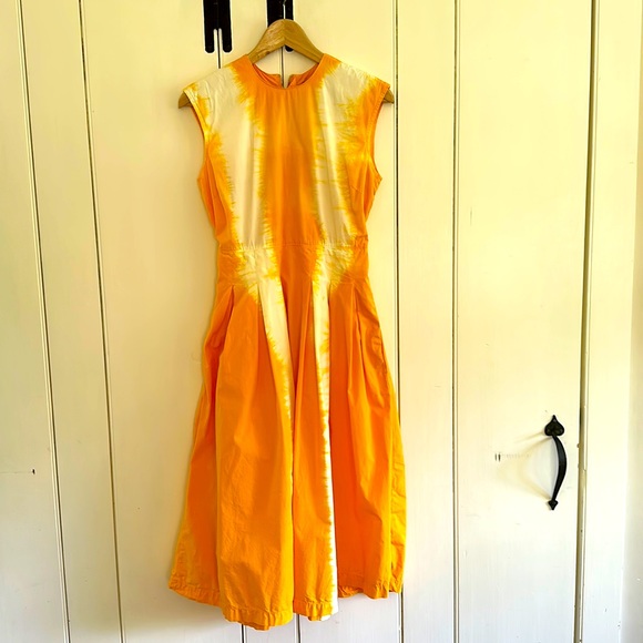 MSGM Denim Anita Dress Size 40IT - Picture 5 of 7